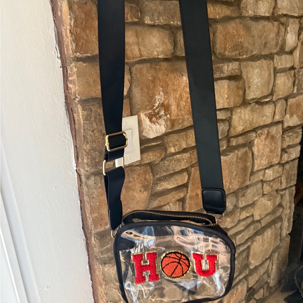 Houston basketball game day bag